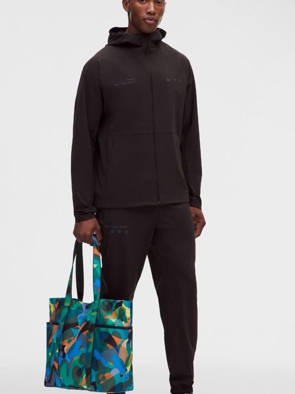 Lululemon Daily Multi-Pocket Tote Bag 20L SeaWheeze- Flower Splash Multi